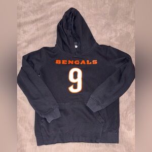 Boys Medium Burrow Black Hoodie